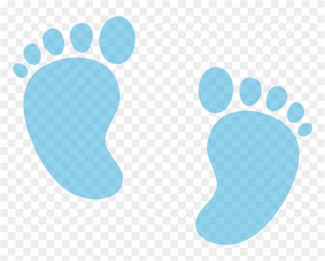 Babyfeet Baby Feet Footprint Print Pastel Blue Can T Wait To