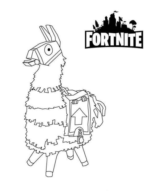 Select from 35653 printable crafts of cartoons, nature, animals, bible and many more. Fortnite Coloring Sheets Llama | Εκτύπωση, Ζωγραφική, Παιδιά