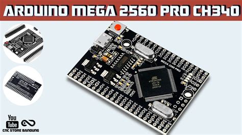 Arduino Mega Pro Ch Micro Usb Youtube