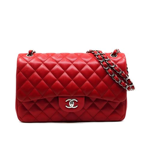 Chanel Sacs à Main Timelessclassique Pour Femme En Cuir Rouge