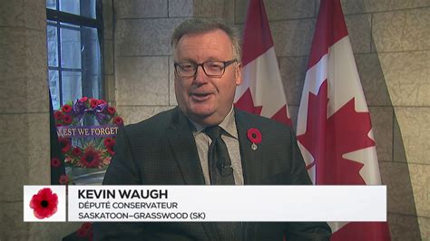 Remembrance Day Message From Kevin Waugh Mp Saskatoon Grasswood Youtube