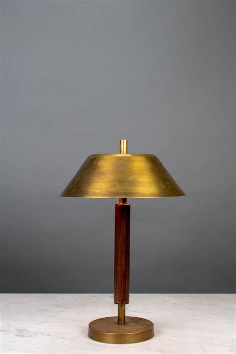 Brass Shaded Table Lamp Table Lamps Collection City Knickerbocker