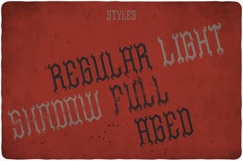 Red Devil Typeface By Vozzy Vintage Fonts And Graphics Thehungryjpeg