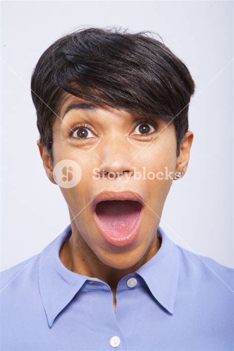 Woman Yelling In Studio Royalty Free Stock Image Storyblocks