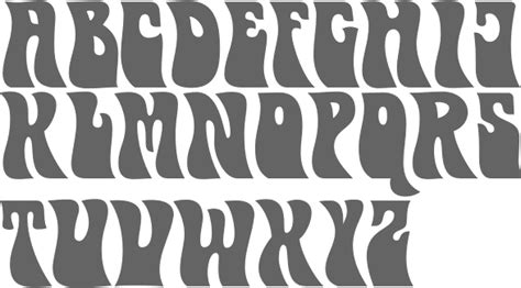 Myfonts Psychedelic Faces Psychedelic Typography Psychedelic