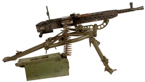 Deactivated Rare Wwii Nazi Zb37 Mg37t Heavy Machine Gun With Lafette
