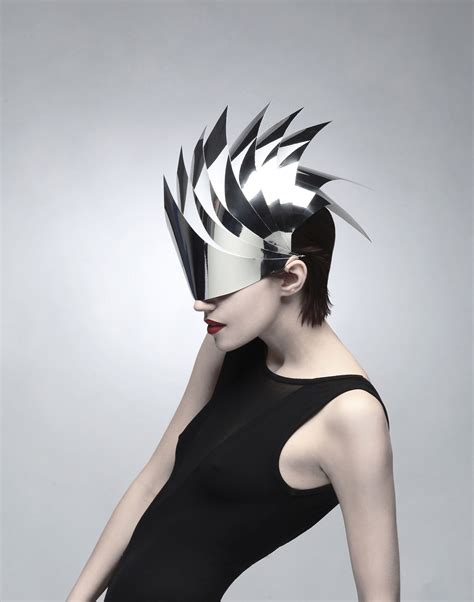 Jay Alexandra Photography Fashion Vogue Headdress Futuristic Futurism Headpiece Modern