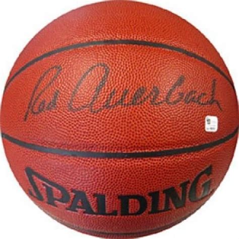 Red Auerbach Autographed Basketball Red Auerbach Auerbach Basketball