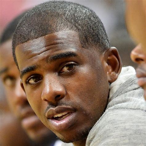 It sounds like chris paul is all too familiar with this. Chris Paul - Famous Basketball Players - Biography