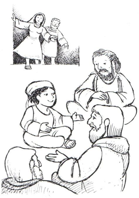 Boy Jesus In Temple Colouring Pages (page 3) - Coloring Home