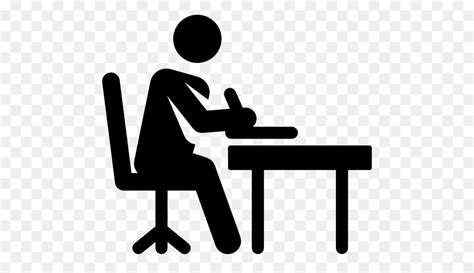 Free Person Sitting At Desk Silhouette Download Free Person Sitting At