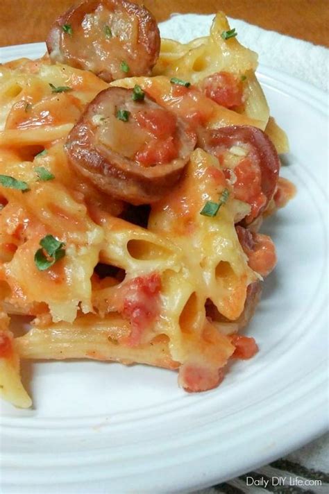 One Pot Kielbasa And Onion Pasta A Hearty Weeknight Meal