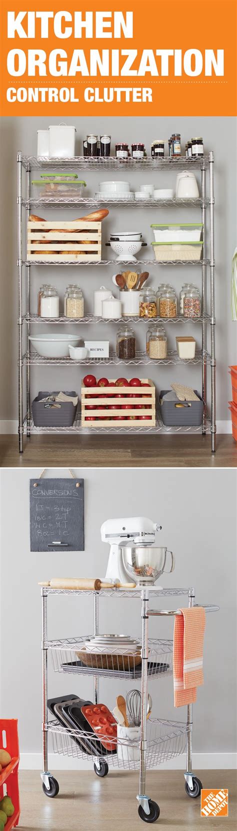 This can make your kitchen. Simple wire shelving can be the perfect storage solution ...