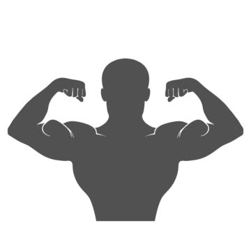 Front Double Biceps Pose Bicep Vector Sport Vector Bicep Vector Sport Png And Vector With