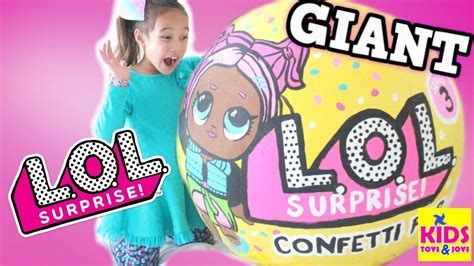 Lol Surprise Giant Ball Opening Worlds Biggest Limited Edition Doll