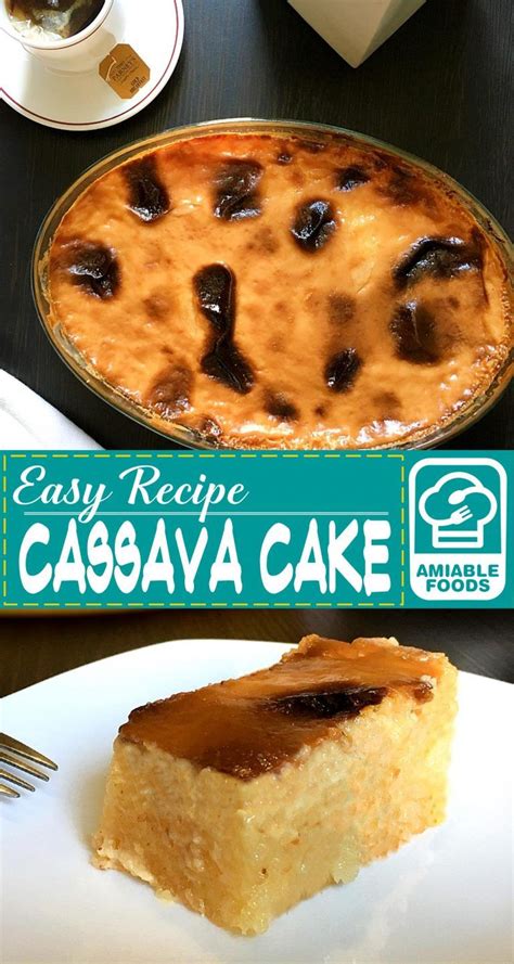 It's very easy and simple to make . Easy Cassava Cake - Egg Less Recipe | Casava cake recipe ...