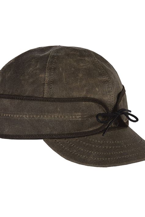 Stormy Kromer Waxed Cotton Cap Dark Oak Shopperboard