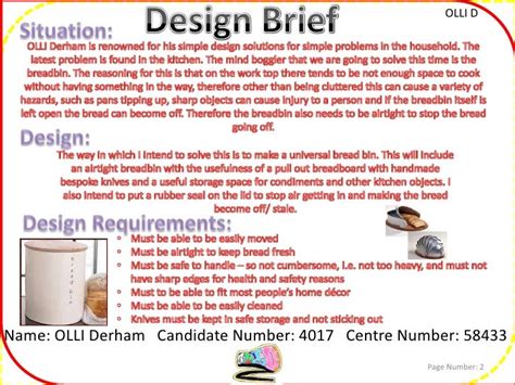 Design And Technology A Level Coursework