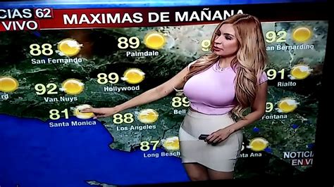 Busty Weather Woman Youtube