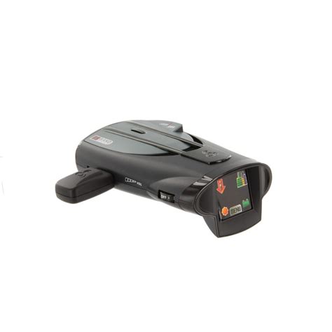 Voice alert warns driver of definite threats being detected. Cobra XRS 9970G Radar Detector