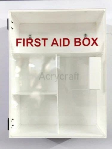 Acrylic First Aid Box For Hospital Packaging Type Packet At Rs 800