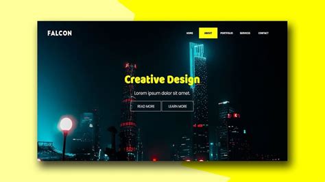 Simple Website Design Using Html And Css