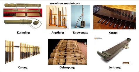 Karena sempat menjadi wilayah jawa barat, alat musik tradisional kedua daerah ini mirip. JENIS & GAMBAR ALAT MUSIK TRADISIONAL INDONESIA | freewaremini