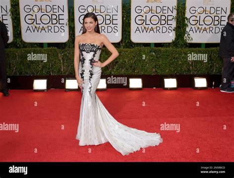 Jenna Dewan Tatum Arrives At The 71st Annual Golden Globe Awards At The