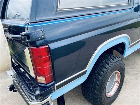 1983 Ford Bronco Xlt Low Miles Original Classic Ford Bronco 1983