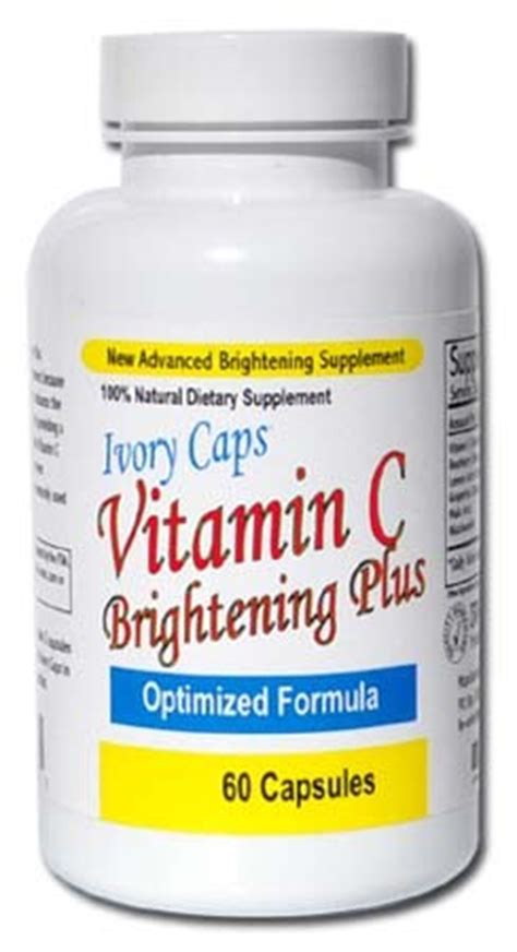 Does vitamin c help in whitening the skin? IvoryCaps Skin Whitening Lightening Pill Cream Glutathione ...