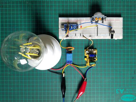 Motion Sensor Based Light Control Arduino Project Hub