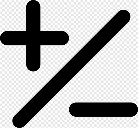 Signo Más Menos Signos Más Y Menos Meno Símbolo Matemáticas Símbolo
