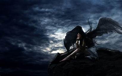 Gothic Wallpapers Angel Lady Dark Backgrounds Angels