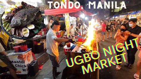 Street Food Galore Ugbo Night Market Tondo Manila Youtube