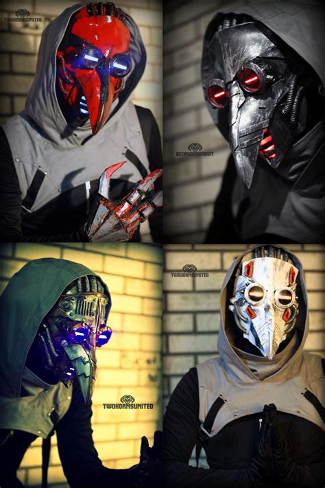 The Eternal Plague Cyber Plague Doctor Masks By Twohornsunited On