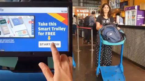 Flyer Shares Guide To Use Indias First Iot Enabled Smart Trolleys At