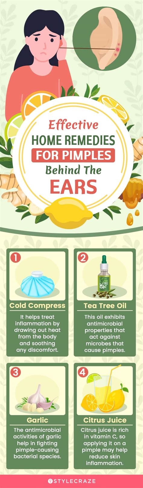 Pimples Behind The Ears 6 Home Remedies And Causes