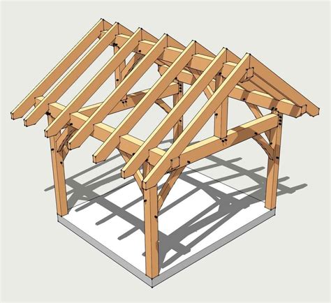 How To Build Shed Roof Trusses Little Home