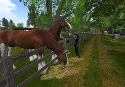 Our virtual horse games allow you to breed, care for, and manage your horse's career. Own a Ranch in Second Life - Play Horse Games - Free ...