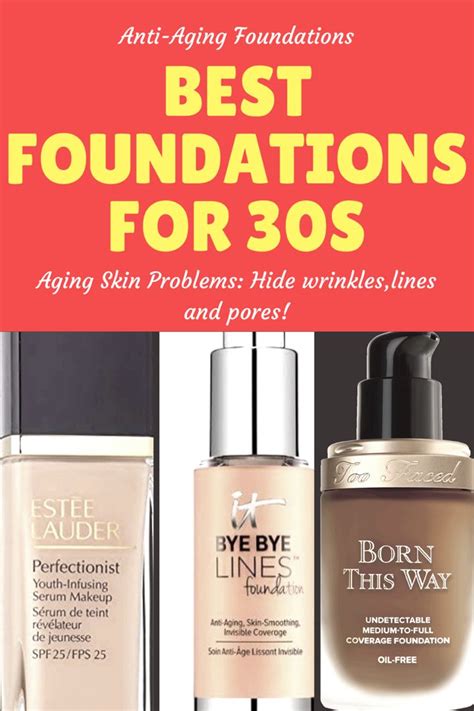 10 Best Foundations For Aging Skin Natural Looking Products 2019