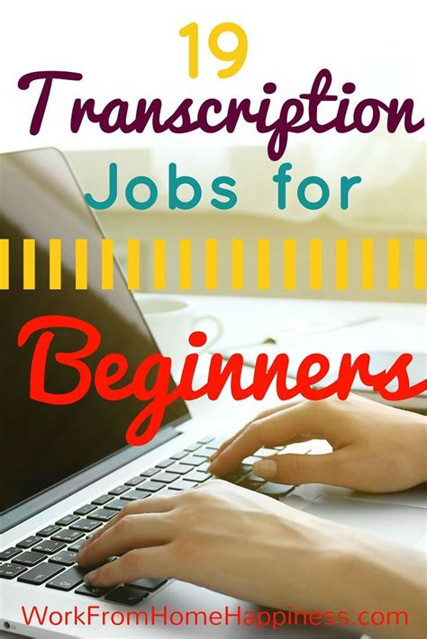 You need to understand that online transcription jobs from home pay depending on how long the video or audio is, and not how long you take to finish the audio. Looking for a work from home transcription job but have no ...