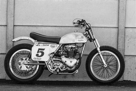 Triumph 500 Flat Tracker Frank Chatokhines Triumph 500 Dtra