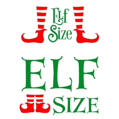 Explore our other popular graphic design and craft resources. Elf Size Cuttable Design
