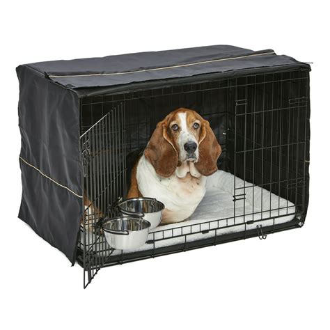 Midwest Dog Crate Starter Kit 36 2 Door Icrate Pet Bed Crate Cover