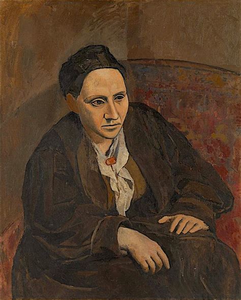 Pablo Picasso Portrait Of Gertrude Stein Rob Scholte Museum