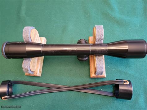 Schmidt And Bender 4x36 Riflescope German Duplex Reticle 4 Heavy Post