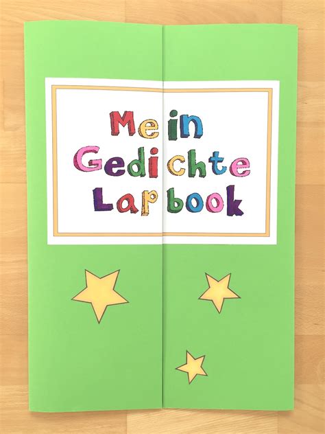 Gedichte Lapbook in der Grundschule