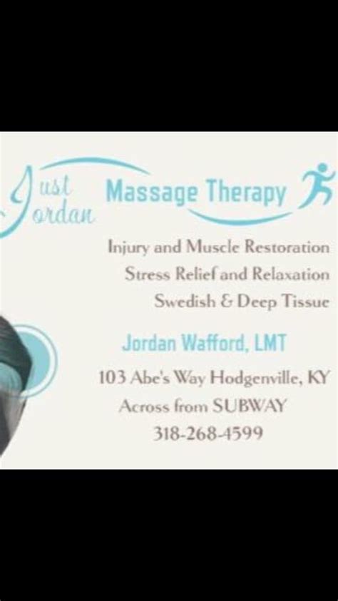 Just Jordan Massage Therapy Updated May 2024 103 Abe S Way Hodgenville Kentucky Massage