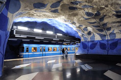 Take A Tour Of Stockholm S Most Magnificent Metro Stations