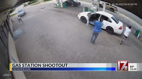 Video Shows Broad Daylight Shootout At Henderson Gas Station Youtube